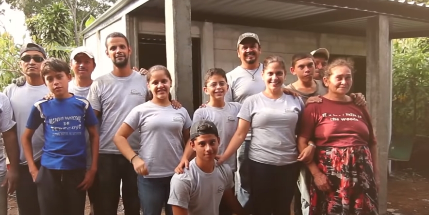 Casa construida en un día